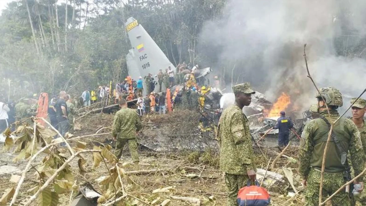 কলম্বিয়ায় বিমান দুর্ঘটনায় নিহতের সংখ্যা বেড়ে ৬৬, নিখোঁজ ৪