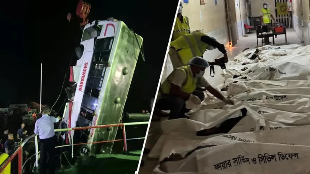 দৌলতদিয়ায় বাসডুবির ঘটনায় নিহতের সংখ্যা বেড়ে ২০