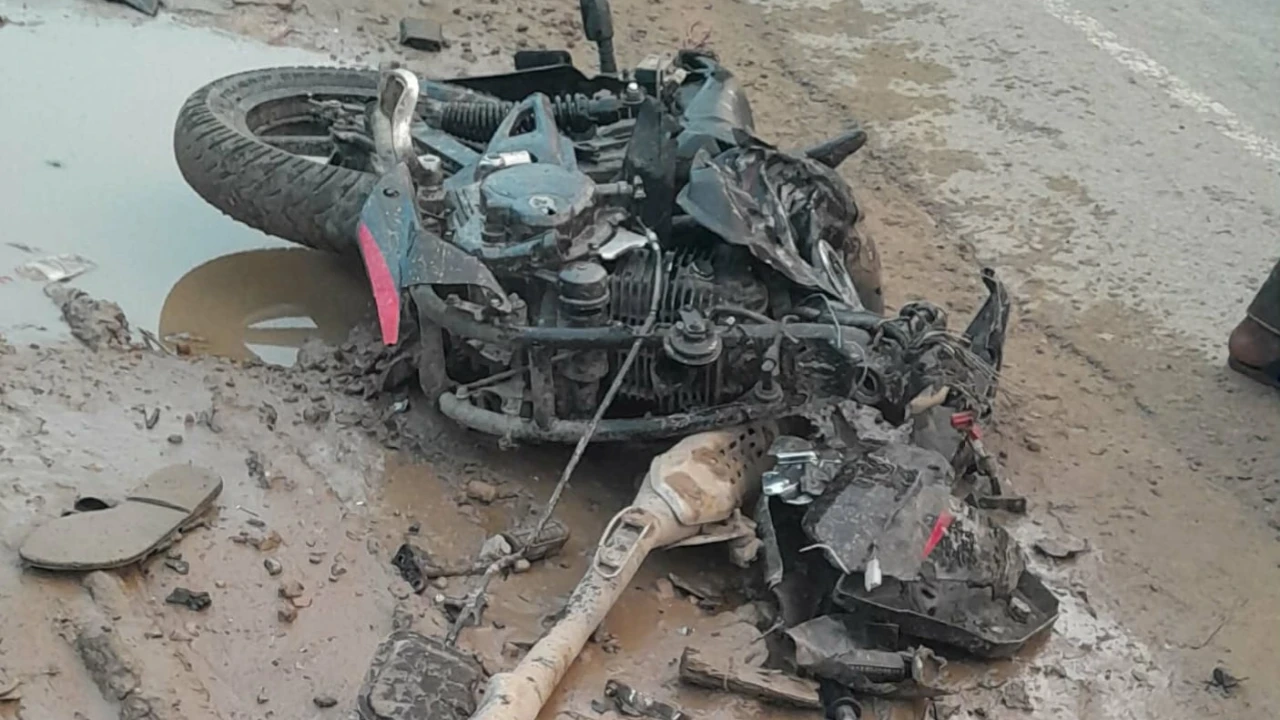 বাড়ি ফেরার পথে বাহুবলে মোটরসাইকেল আরোহীর মৃত্যু