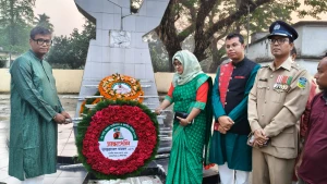 ঈশ্বরগঞ্জে যথাযোগ্য মর্যাদা স্বাধীনতা দিবস পালিত