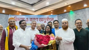 কুড়িগ্রাম জেলা পরিষদে বিদায় ও বরণ অনুষ্ঠান অনুষ্ঠিত