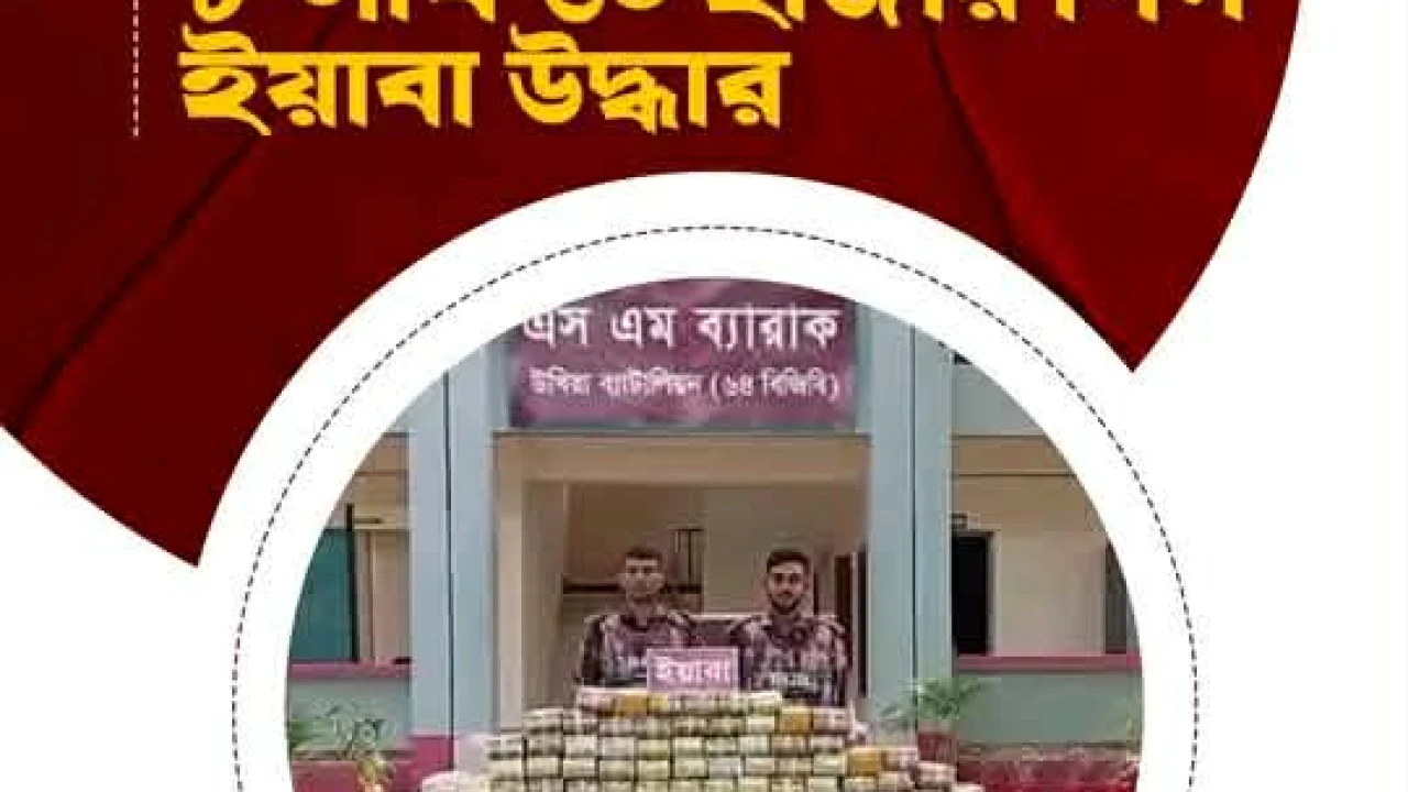 উখিয়ায় বিজিবির অভিযানে ইতিহাসের রেকর্ড ইয়াবার চালান জব্দ