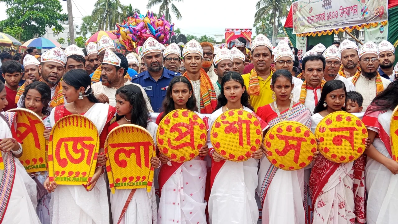 কয়রায় নানা কর্মসুচীর মধ্যে দিয়ে বাংলা নববর্ষ উদযাপন