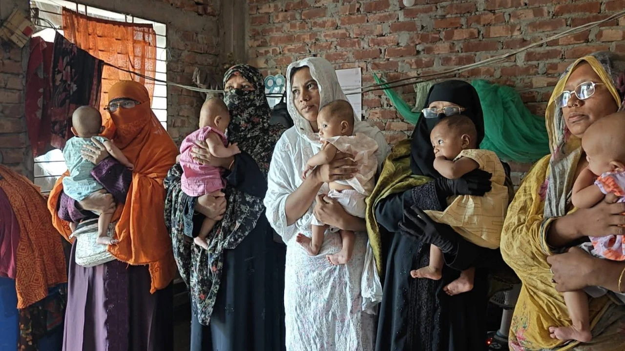 বাউফলের ৫ নবজাতকের পরিবারের পাশে জামায়াতে ইসলামী