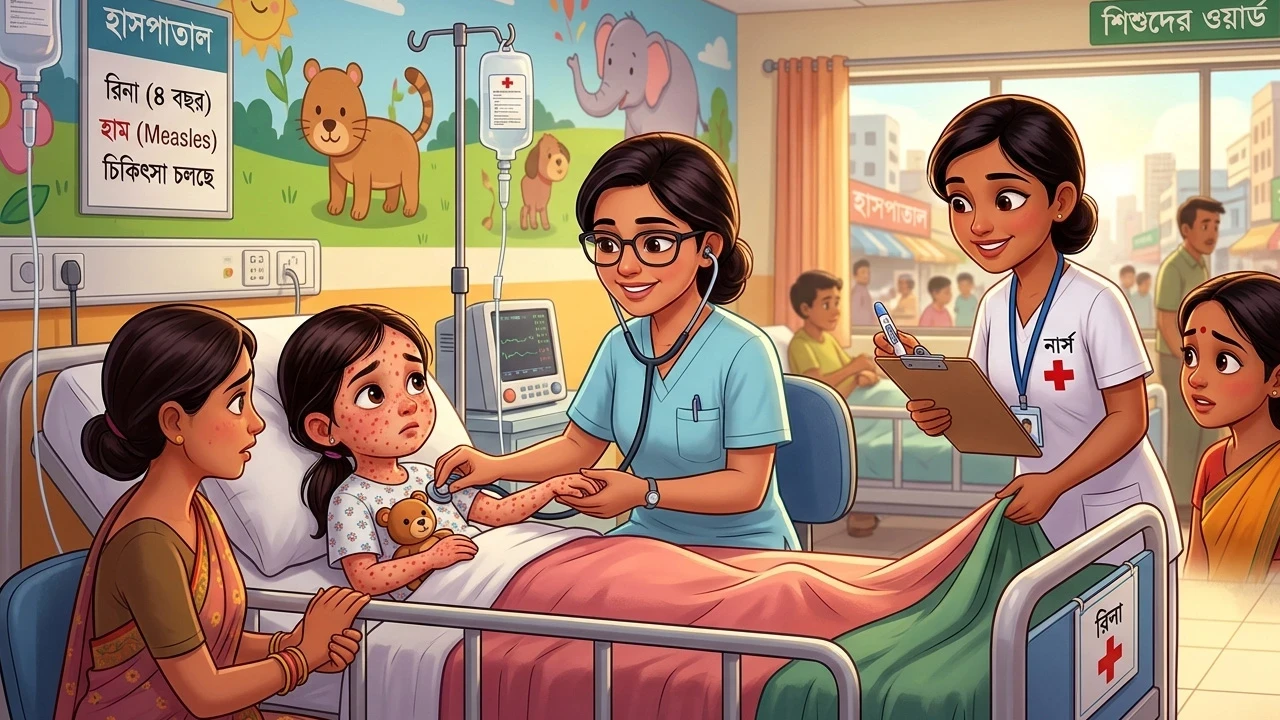 দেশে ২৪ ঘণ্টায় হাম ও হামের উপসর্গ নিয়ে আরও ৭ শিশুর মৃত্যু