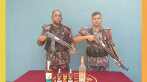 বেনাপোল সীমান্তে প্রায় ৯ লক্ষ টাকার মাদক ও অবৈধ চোরাচালানী মালামাল আটক