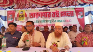 কুড়িগ্রামের রাজারহাটে দ্বিতীয় বারের মতো দশদিন ব্যাপী ‘তারুণ্যের বইমেলা’ উদ্বোধন