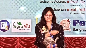 বাকৃবিতে ব্যাতিক্রমী আয়োজন : লালগালিচায় জমকালো ক্যাট শো