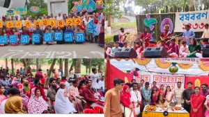 কুবিতে বর্ণিল আয়োজনে বাংলা নববর্ষ উদযাপন