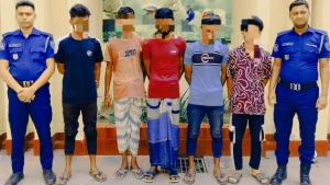 শ্রীমঙ্গলে পুলিশের অভিযানে গ্রেফতার ৫