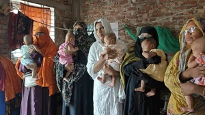 বাউফলের ৫ নবজাতকের পরিবারের পাশে জামায়াতে ইসলামী