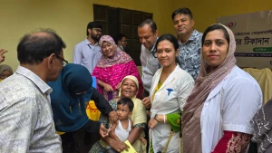 বোয়ালখালীতে হাম-রুবেলা টিকাদান কর্মসূচির উদ্বোধন