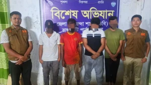 রাঙ্গামাটিতে মাদক, ইভটিজিং ও কিশোর গ্যাংবিরোধী অভিযানে ০৪ মাদকসেবী আটক